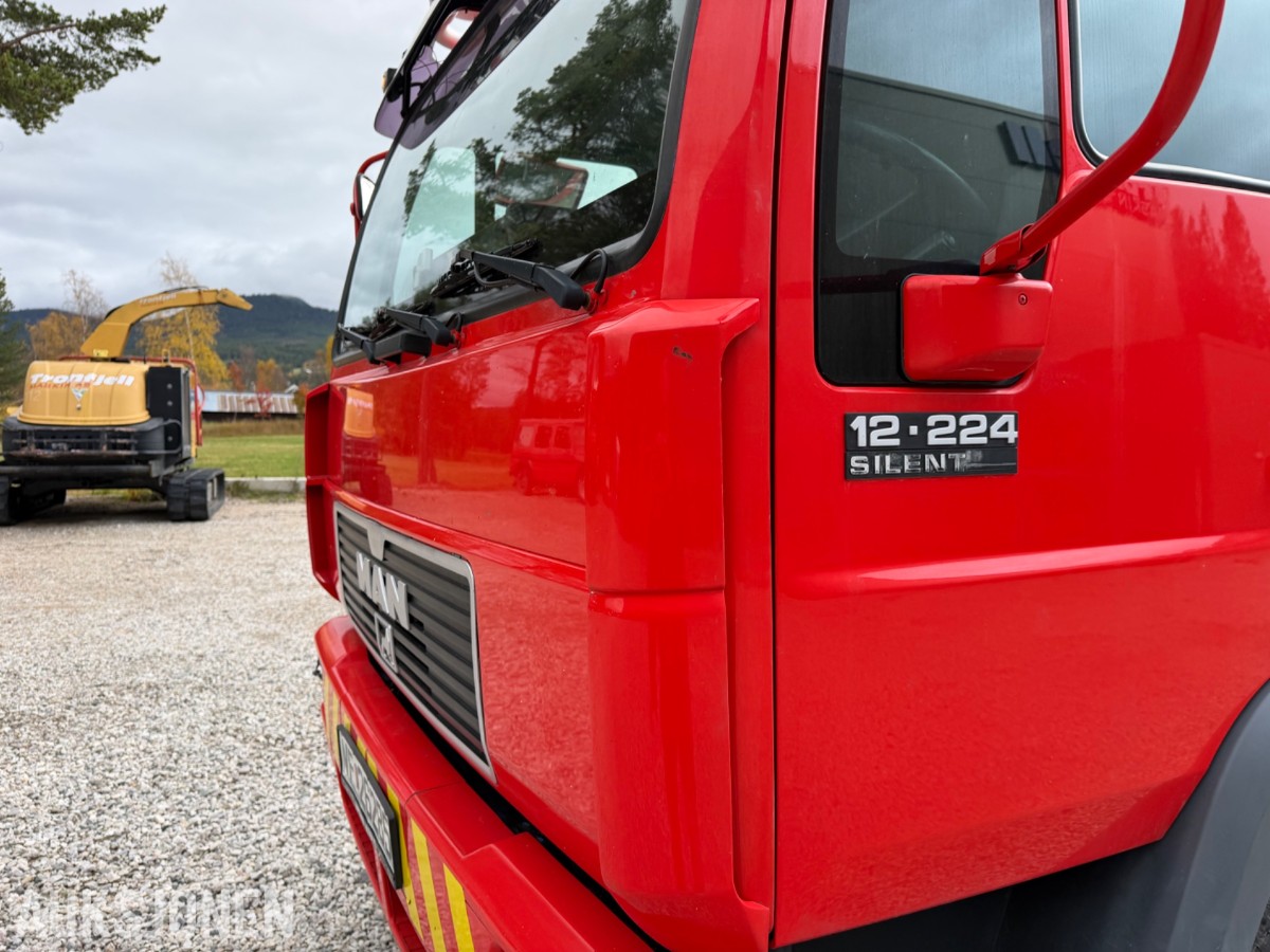 1998 mod. MAN 12.224llc, bergningsbil. 4775 kg. nyttelast
