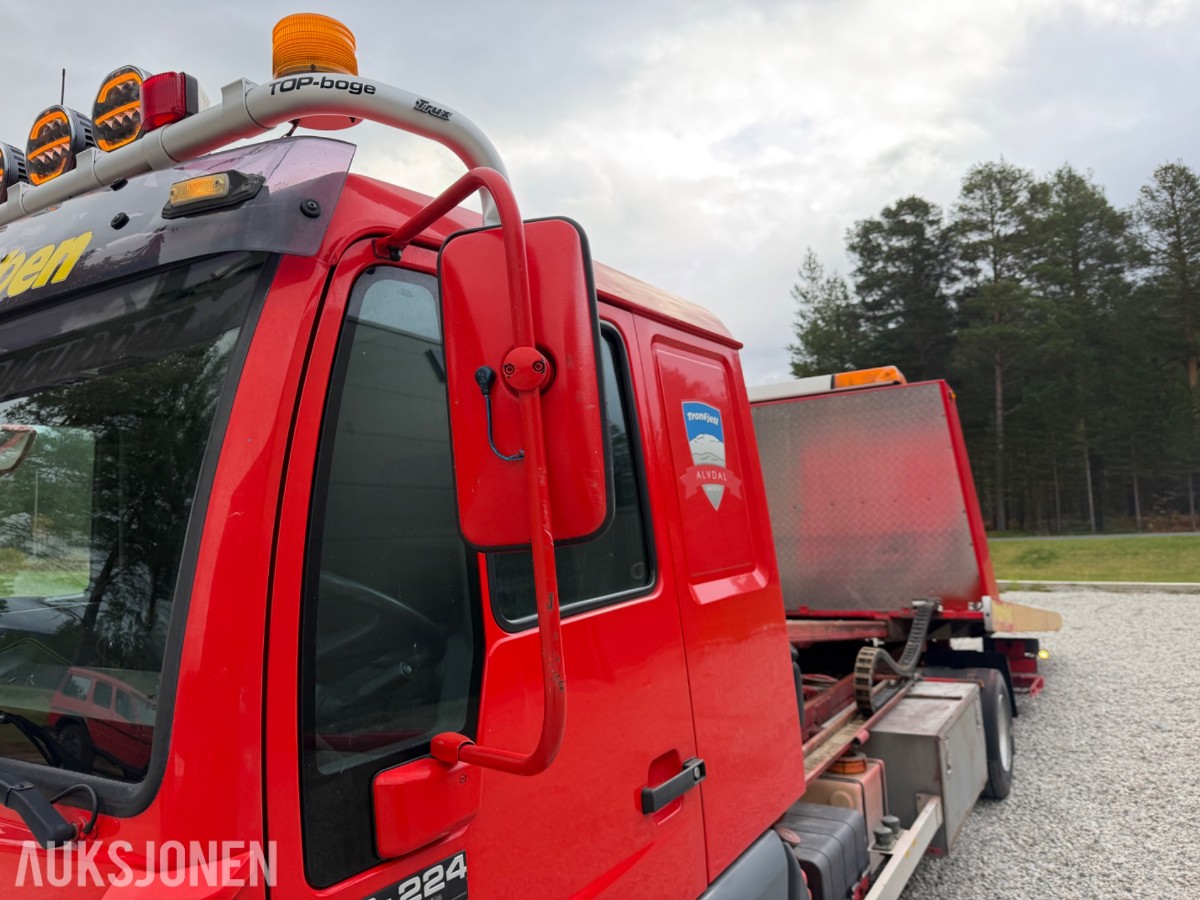 1998 mod. MAN 12.224llc, bergningsbil. 4775 kg. nyttelast