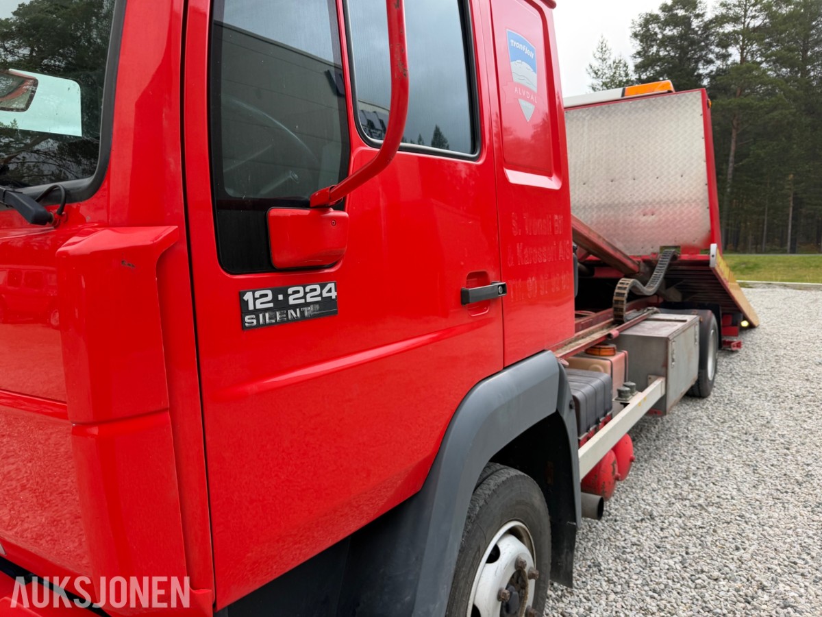 1998 mod. MAN 12.224llc, bergningsbil. 4775 kg. nyttelast