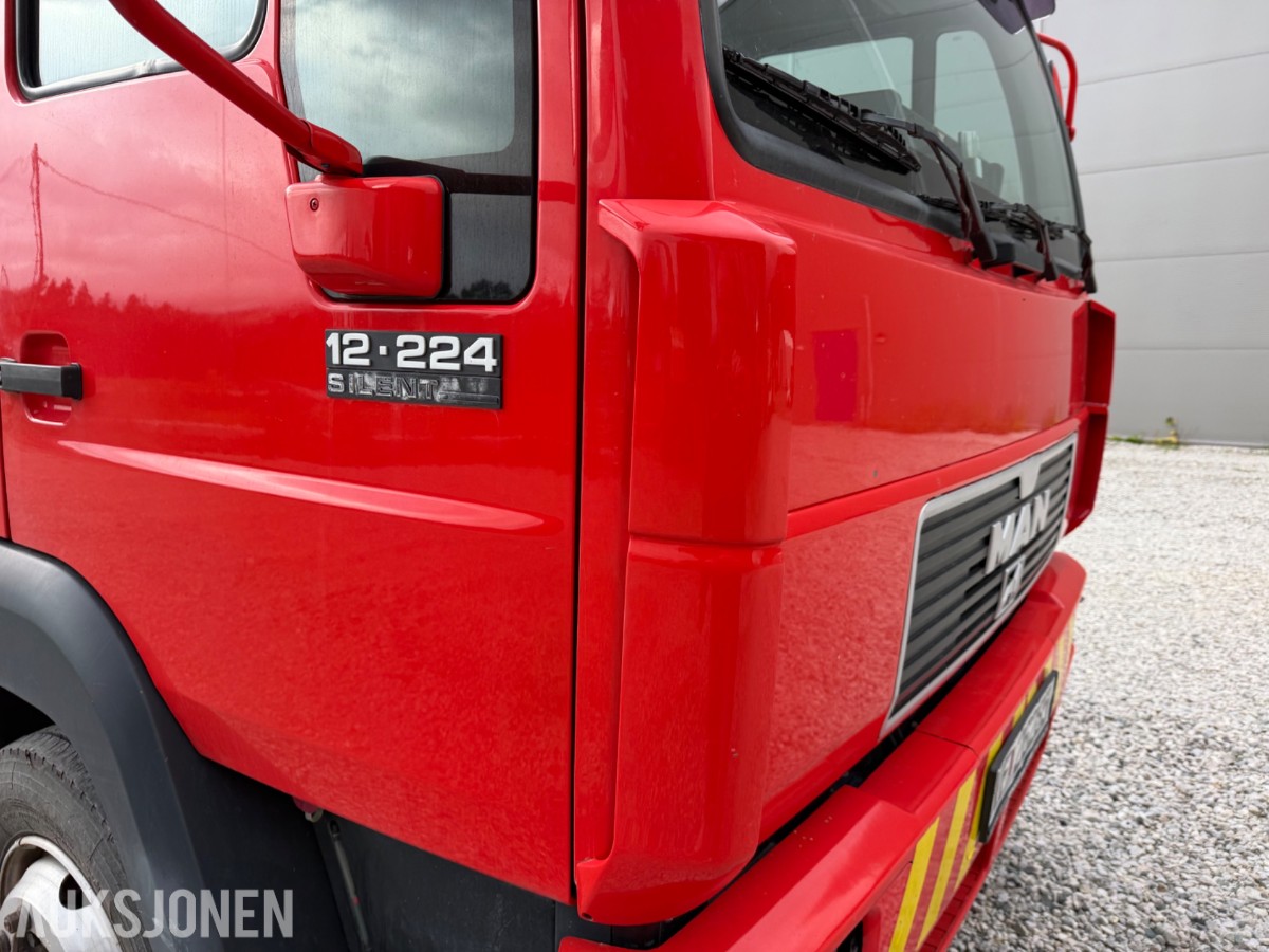 1998 mod. MAN 12.224llc, bergningsbil. 4775 kg. nyttelast