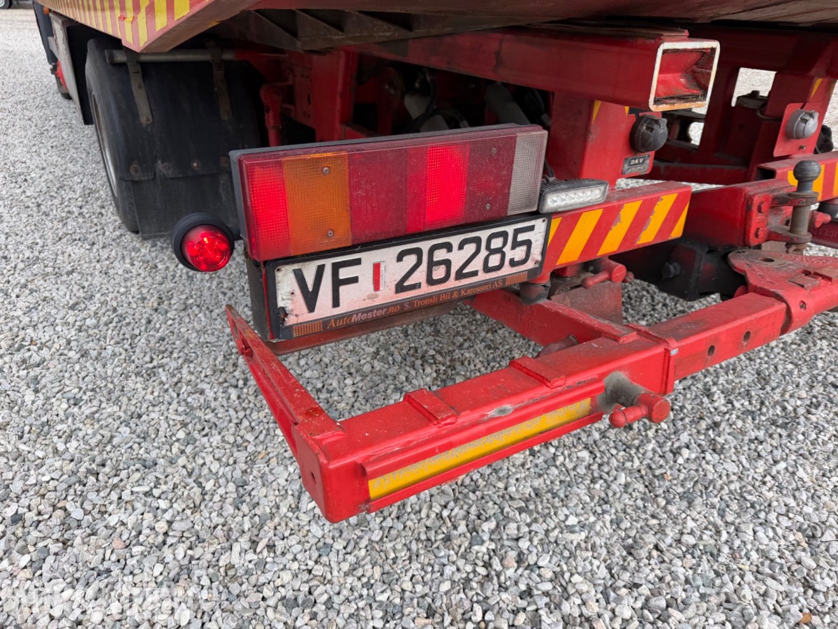 1998 mod. MAN 12.224llc, bergningsbil. 4775 kg. nyttelast