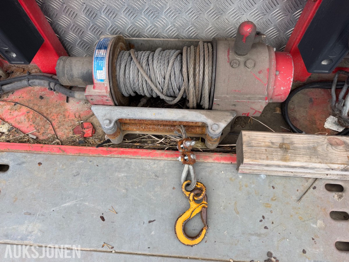 1998 mod. MAN 12.224llc, bergningsbil. 4775 kg. nyttelast