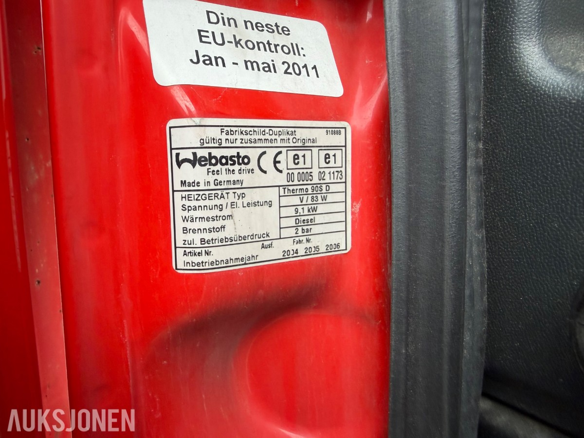1998 mod. MAN 12.224llc, bergningsbil. 4775 kg. nyttelast