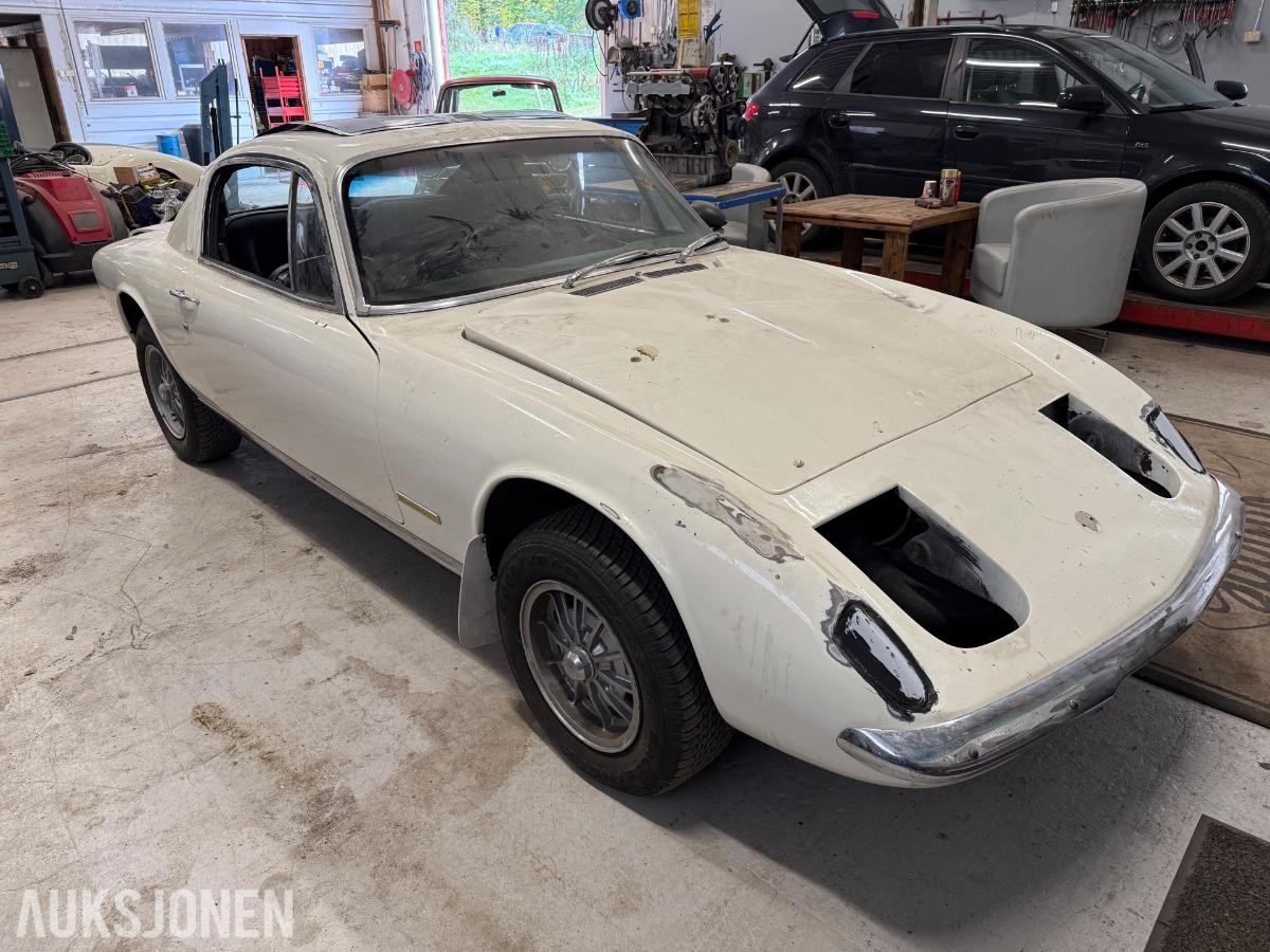 1973 Lotus Elan +2S 130 Big Valve – norskregistrert – sjeldent restaureringsprosjekt
