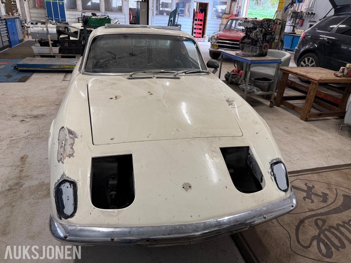1973 Lotus Elan +2S 130 Big Valve – norskregistrert – sjeldent restaureringsprosjekt