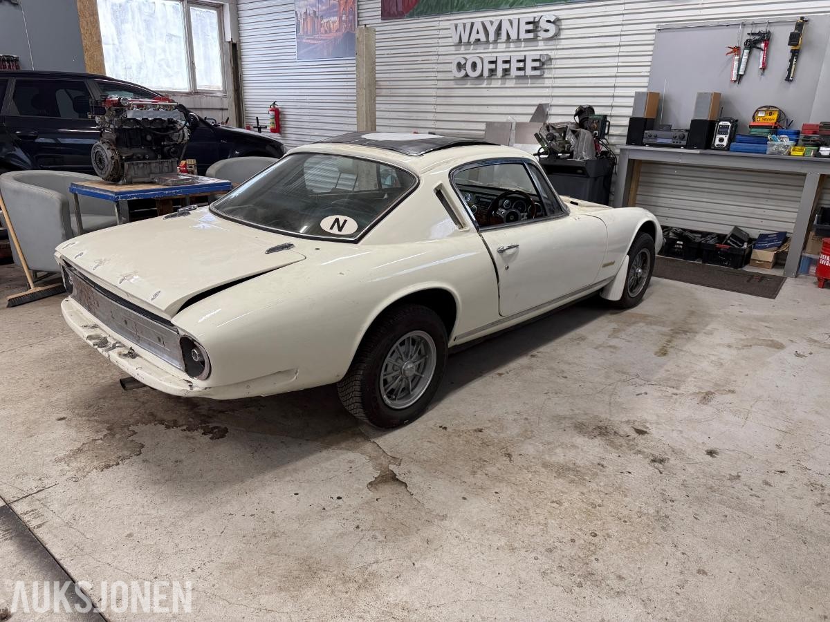 1973 Lotus Elan +2S 130 Big Valve – norskregistrert – sjeldent restaureringsprosjekt
