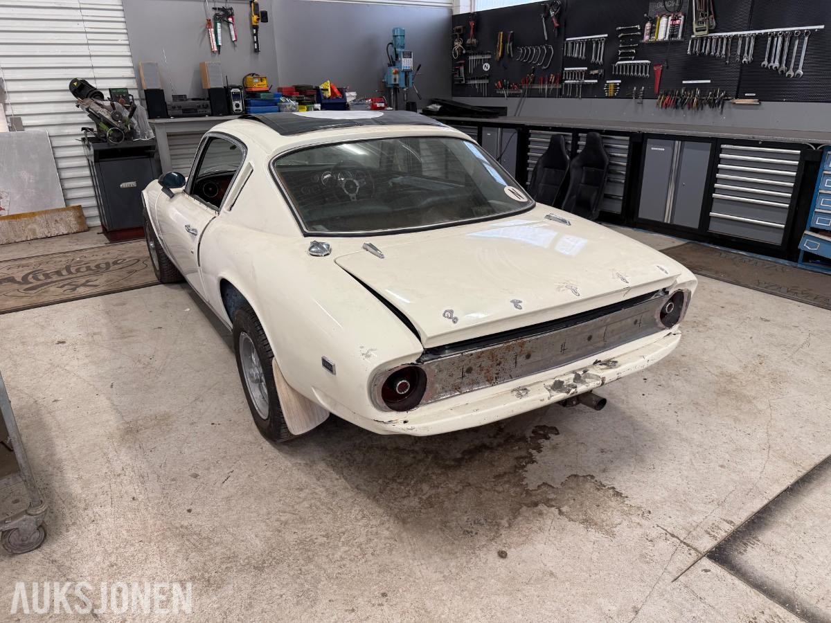 1973 Lotus Elan +2S 130 Big Valve – norskregistrert – sjeldent restaureringsprosjekt