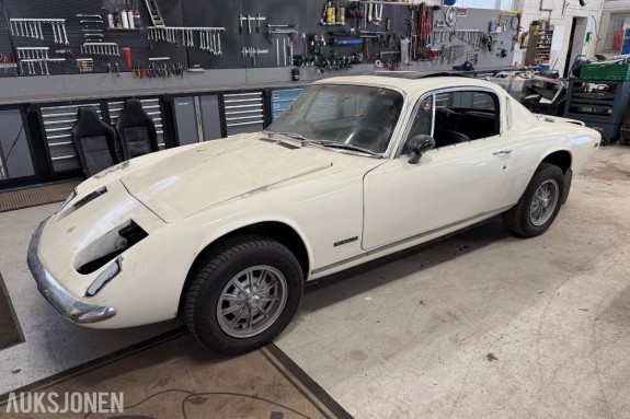 1973 Lotus Elan +2S 130 Big Valve – norskregistrert – sjeldent restaureringsprosjekt