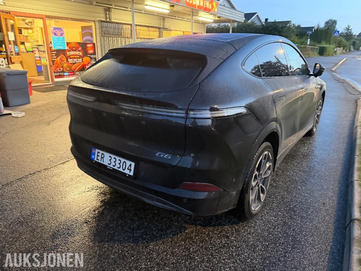 2026 XPENG G6 FACELIFT SR RWD ADAPTIV CRUISEKONTROLL, RYGGEKAMERA