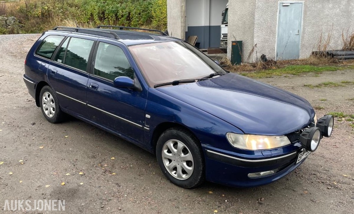 2003 PEUGEOT 406 2.0HDI 109HK AUTOMAT EU-OK 07.28 WEBASTO