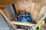 8 Fots container med verktøy/utstyr