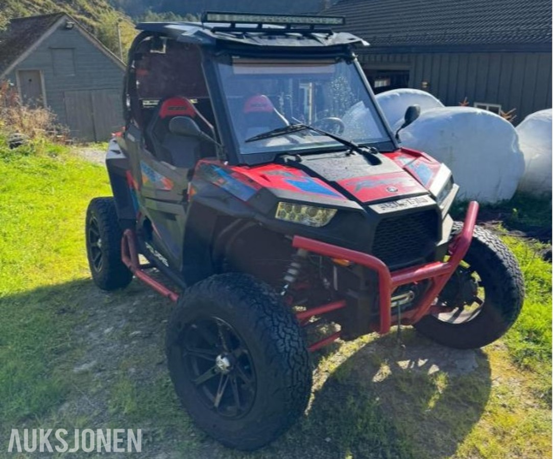 2016 UTV - Polaris RZR - med brøyteskjær, Traktorregistrert