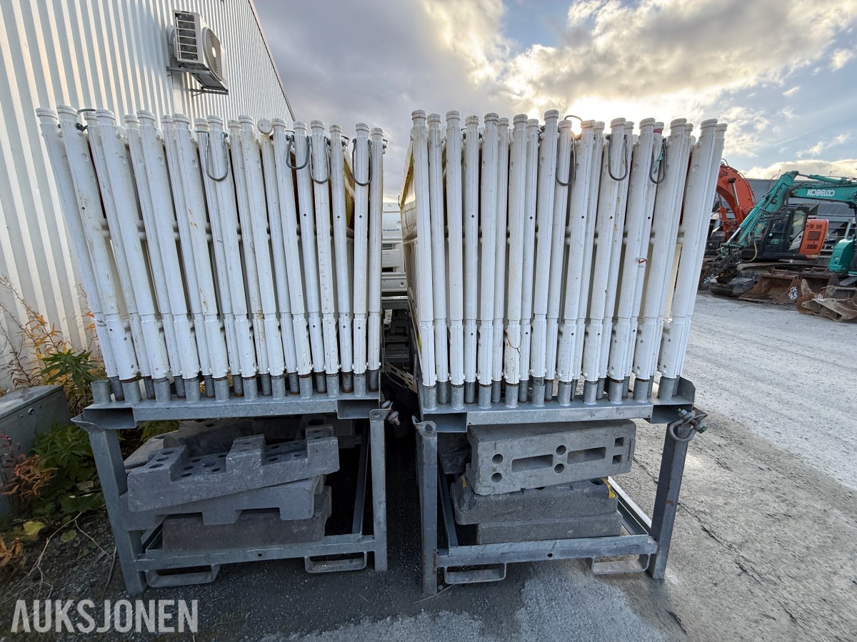 Sikringsgjerder i bur 3STK