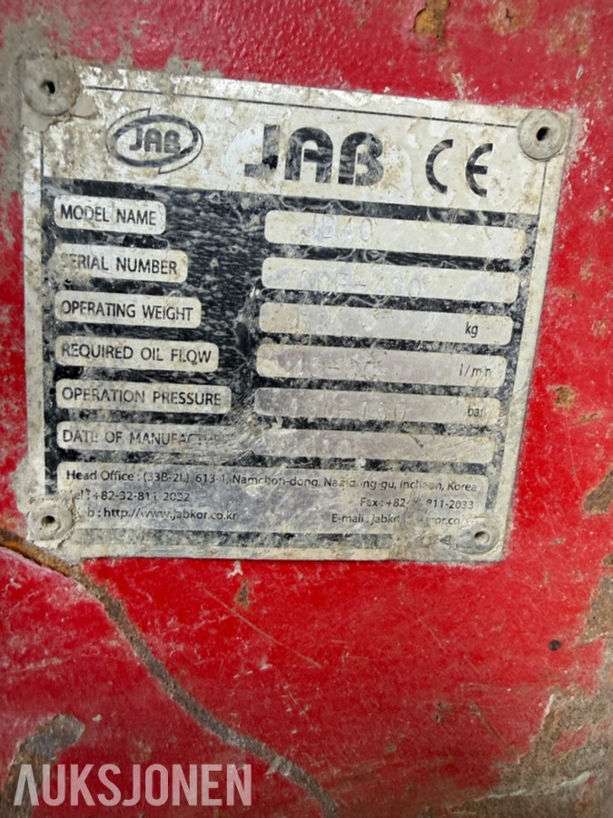 2010 JAB JB40S Pigghammer