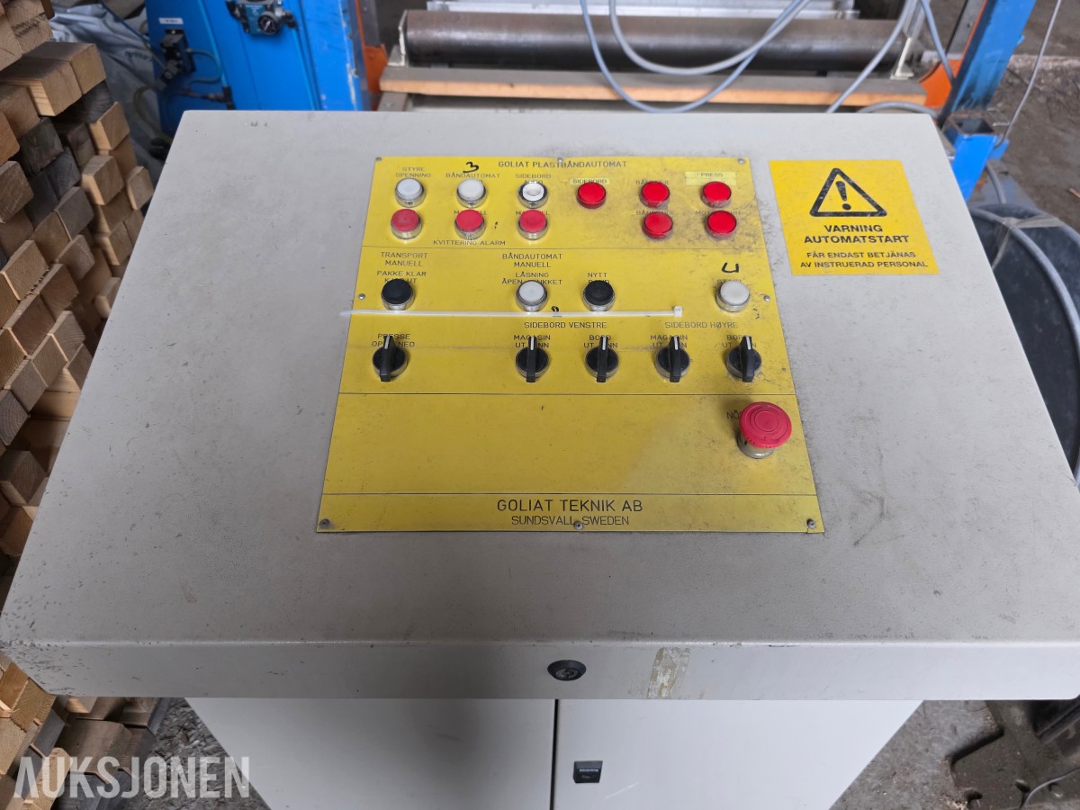 2001 Goliat teknik AB automatisk stroppemaskin