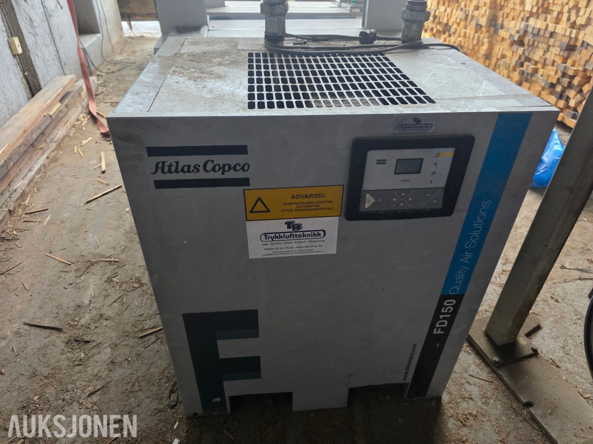2011 Atlas Copco kjøletørke FD150
