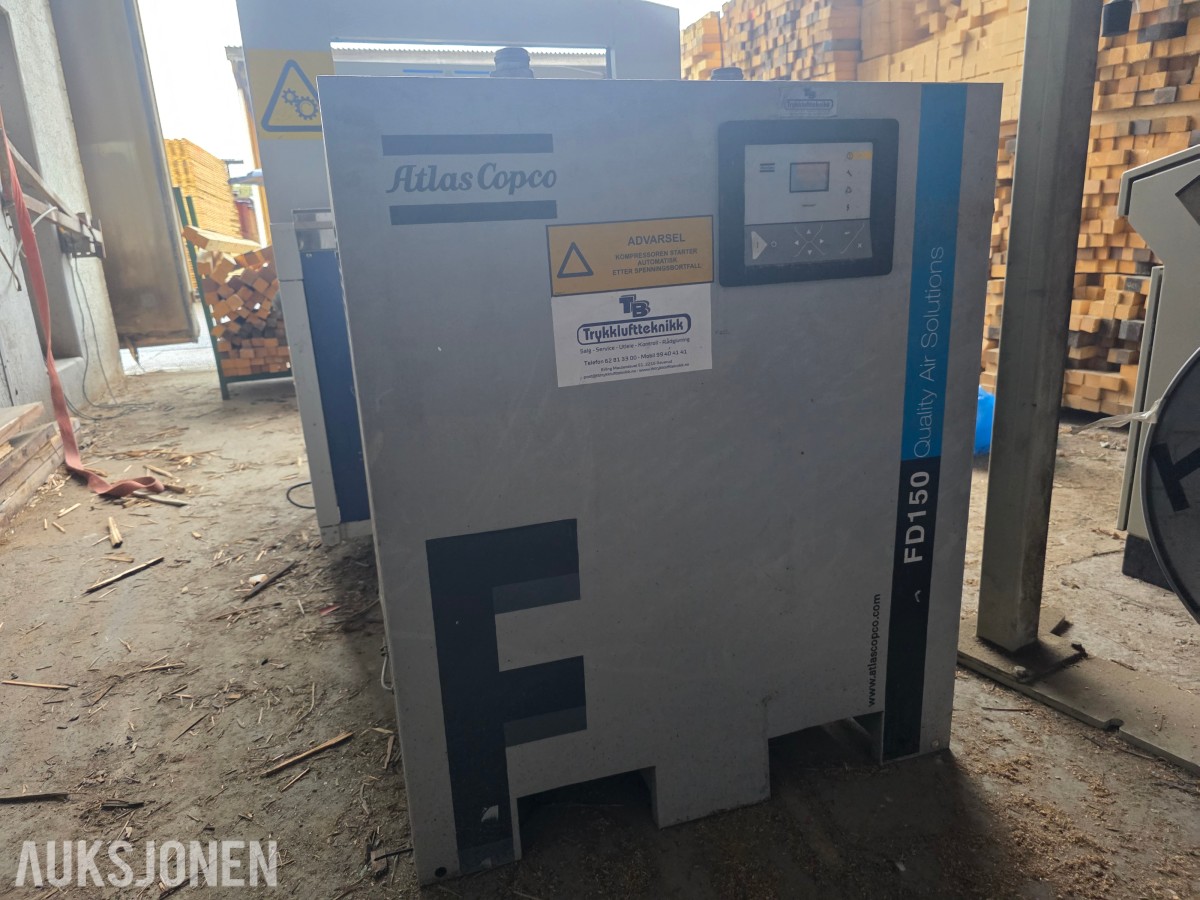 2011 Atlas Copco kjøletørke FD150