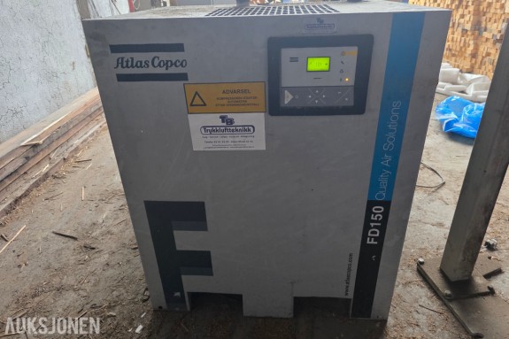 2011 Atlas Copco kjøletørke FD150