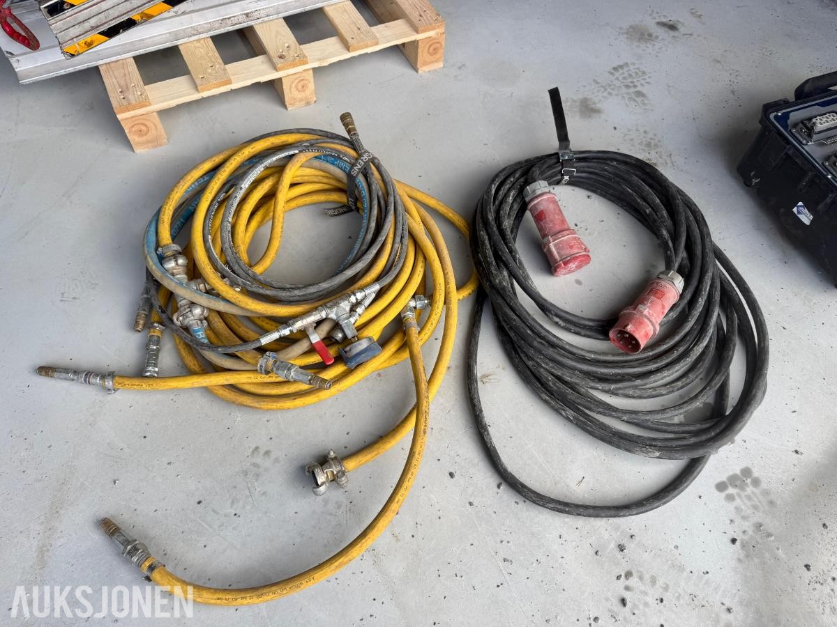 German B.T.  vulkaniseringspresse for transportbånd med styringsenhet