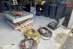 German B.T.  vulkaniseringspresse for transportbånd med styringsenhet