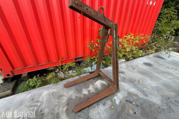 Lasto / Scanunit løftegaffel – WLL 1500 kg – justerbar – ca 163 cm høy