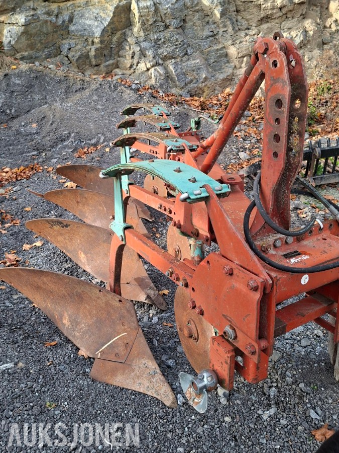 Kverneland 4 Skjers plog m/Hydraulisk sideforsyvning