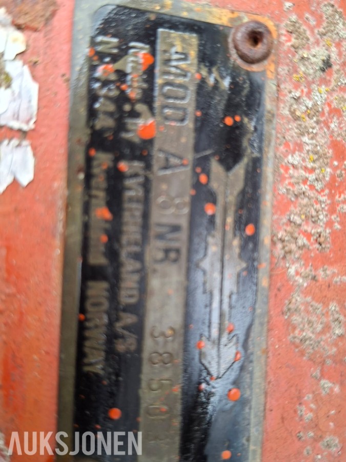 Kverneland 4 Skjers plog m/Hydraulisk sideforsyvning