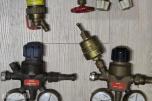 3 skjærebrennere, regulatorer og koblinger 
