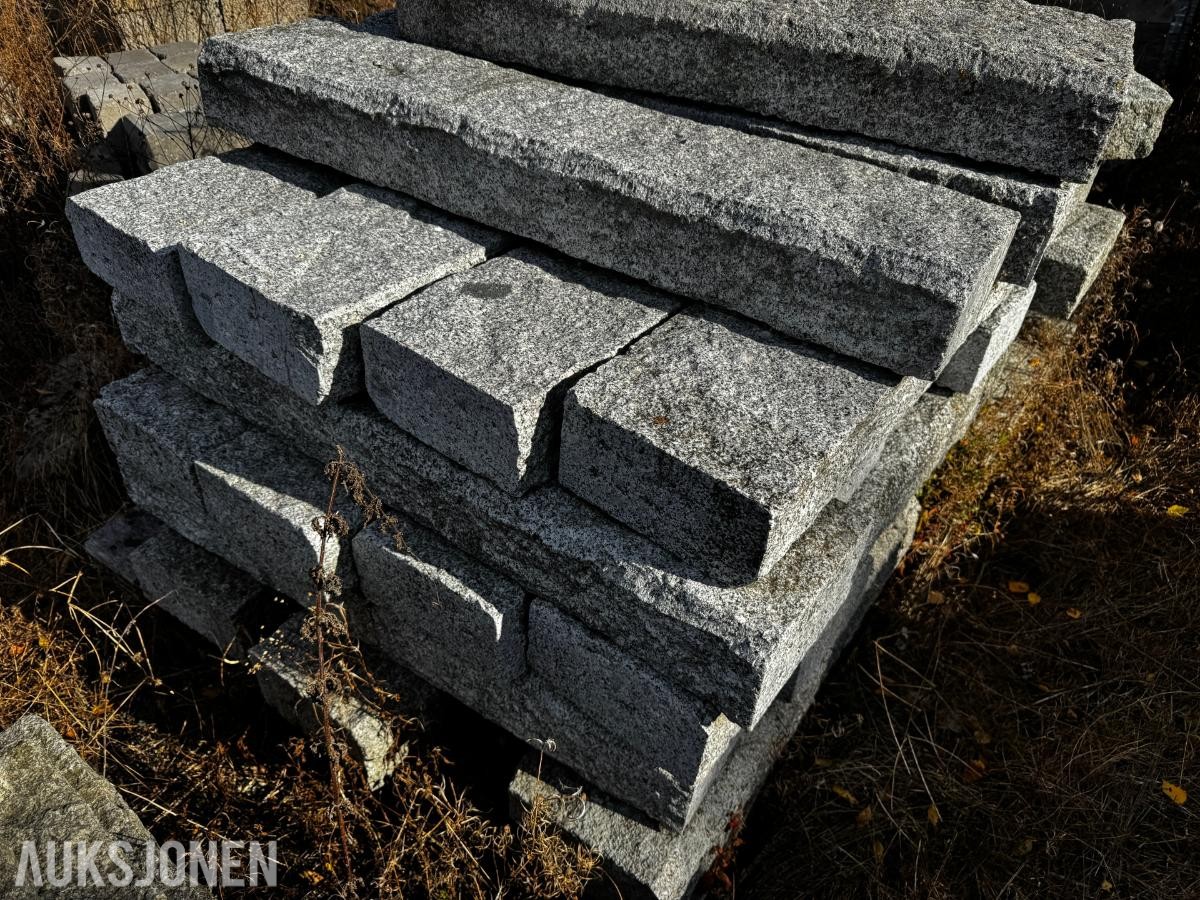 Diverse stein granitt og betong