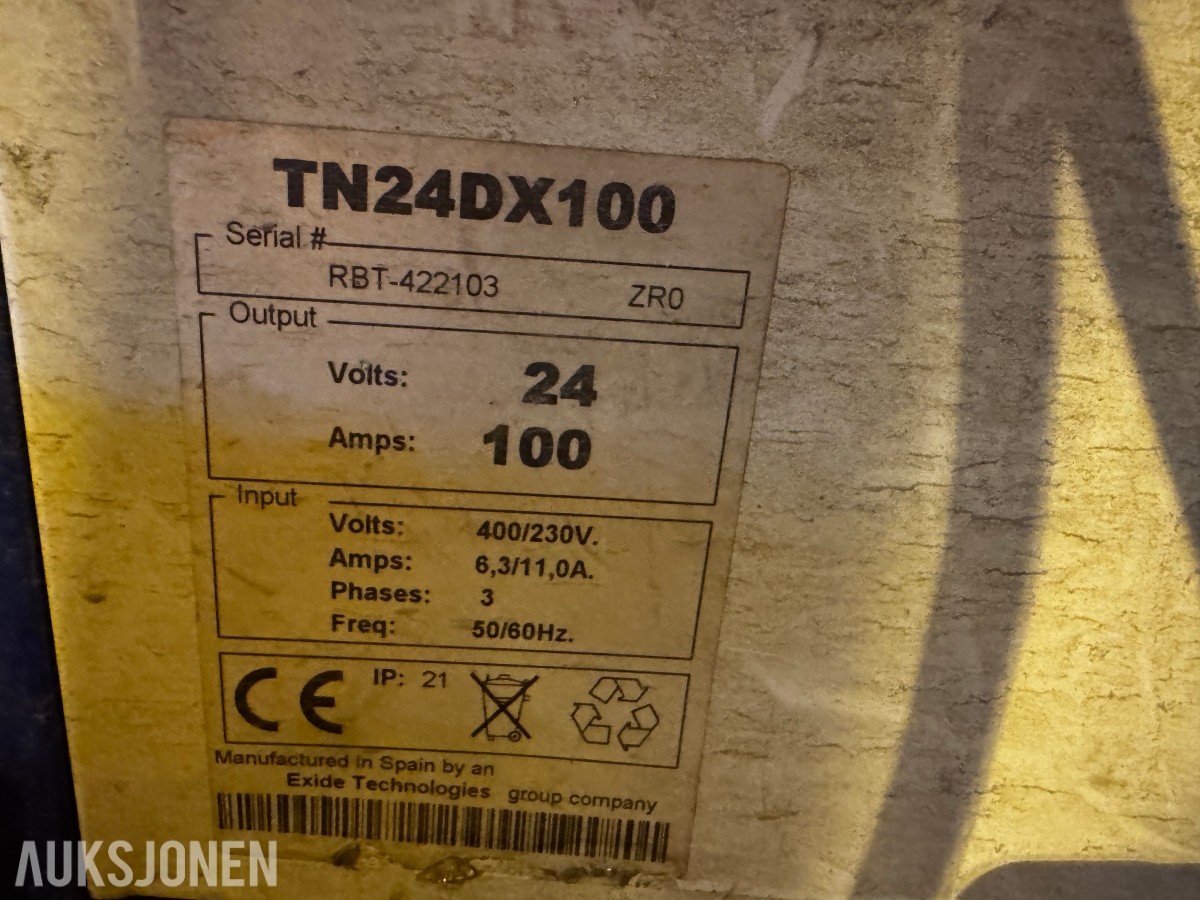 2006 Toyota 7FBEST13 batteri truck 1200 kg løftekapasitet. 