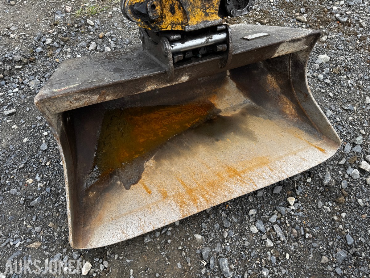 2014 Volvo ECR58D TILTROTATOR 4 SKUFFER
