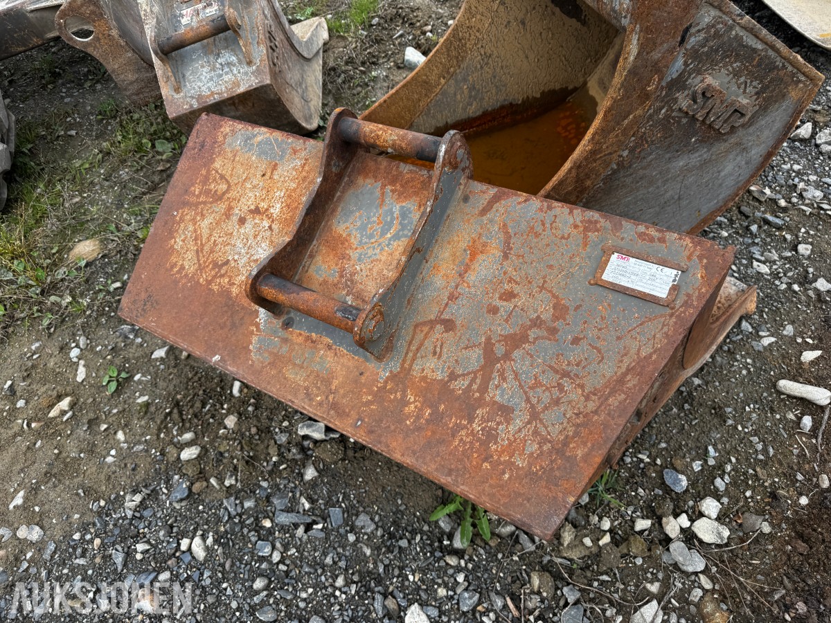 2014 Volvo ECR58D TILTROTATOR 4 SKUFFER