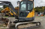 2014 Volvo ECR58D TILTROTATOR 4 SKUFFER