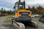 2014 Volvo ECR58D TILTROTATOR 4 SKUFFER