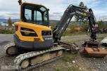 2014 Volvo ECR58D TILTROTATOR 4 SKUFFER