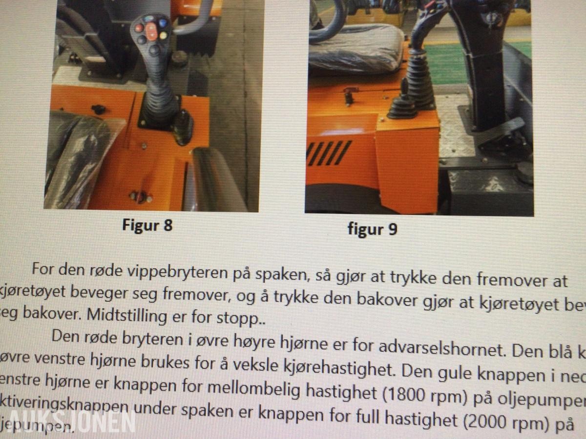 2006 Jinma 254 4WD traktor – Reparasjonsobjekt – Må ha ny toppakning