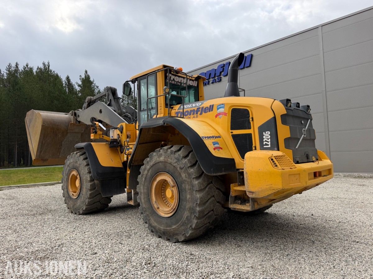 2011 mod. Volvo L220G Hjullaster. Sertifisert, Vekt m/skriver ++