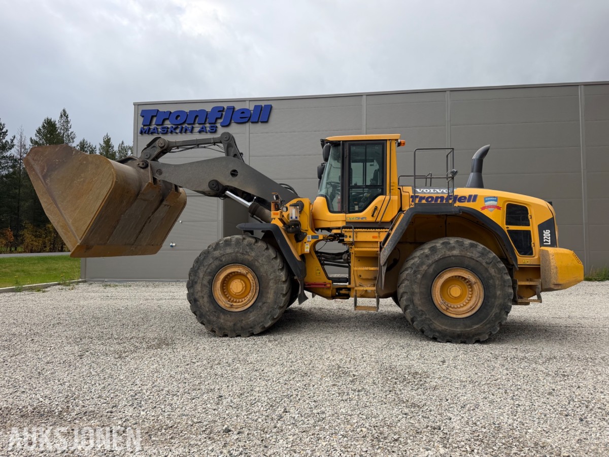 2011 mod. Volvo L220G Hjullaster. Sertifisert, Vekt m/skriver ++