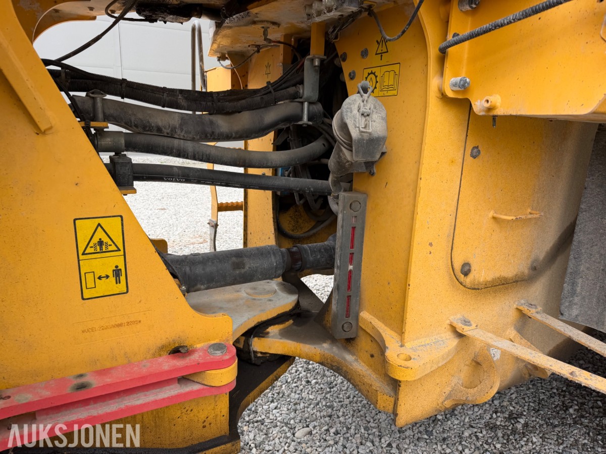 2011 mod. Volvo L220G Hjullaster. Sertifisert, Vekt m/skriver ++