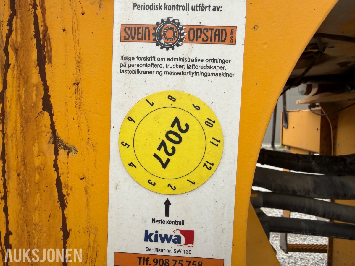 2011 mod. Volvo L220G Hjullaster. Sertifisert, Vekt m/skriver ++