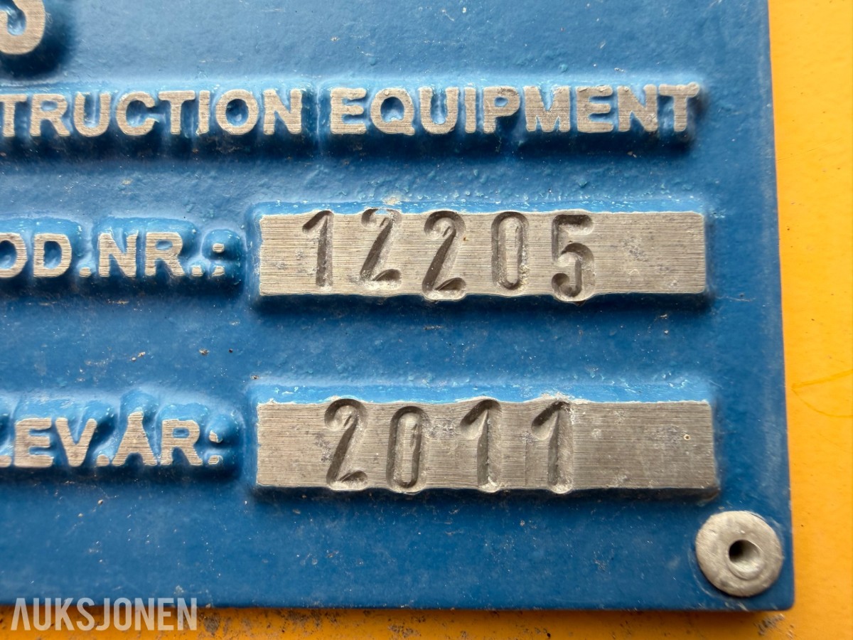 2011 mod. Volvo L220G Hjullaster. Sertifisert, Vekt m/skriver ++