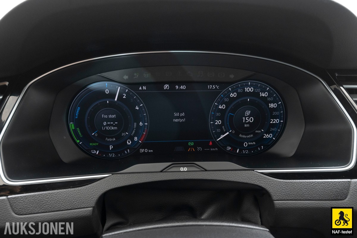 2017 Volkswagen Passat GTE HENGERFESTE KAMERA SKINN VARMER ACC LED