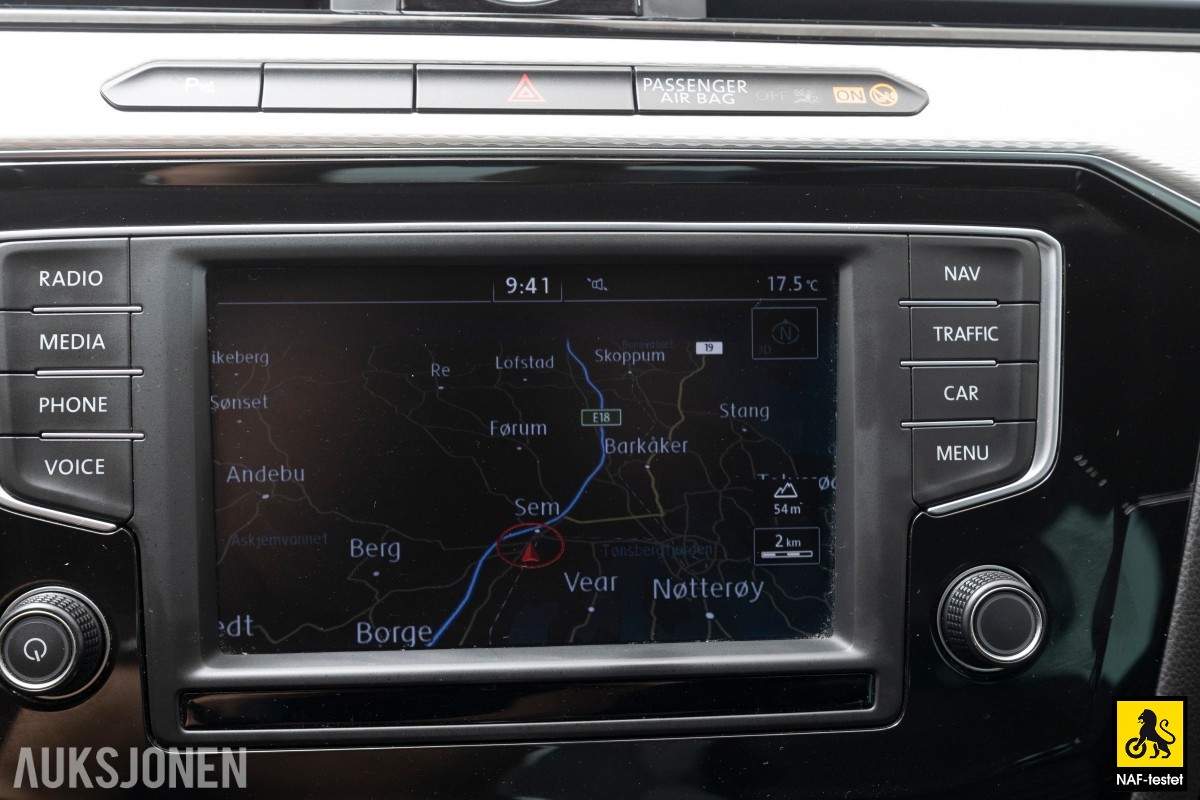 2017 Volkswagen Passat GTE HENGERFESTE KAMERA SKINN VARMER ACC LED