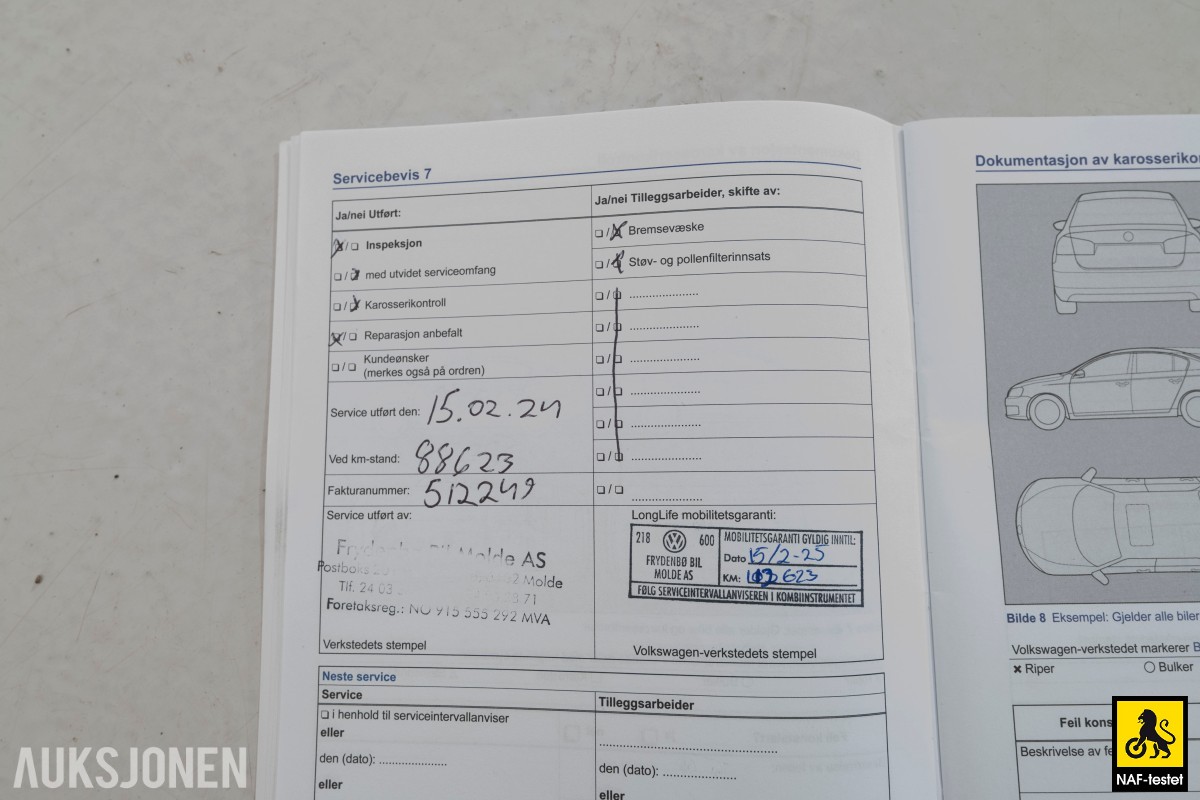 2016 Volkswagen E-GOLF NORSK KAMERA ACC LED NAVI