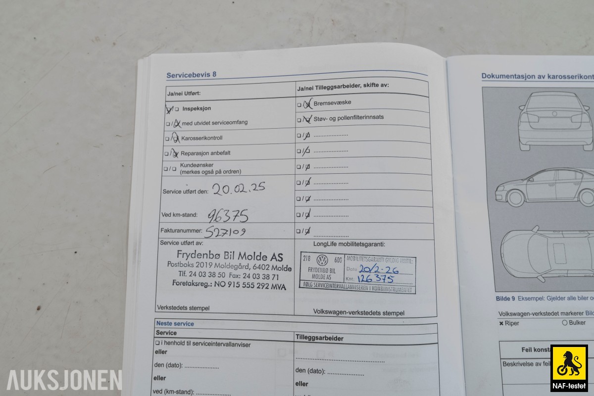 2016 Volkswagen E-GOLF NORSK KAMERA ACC LED NAVI