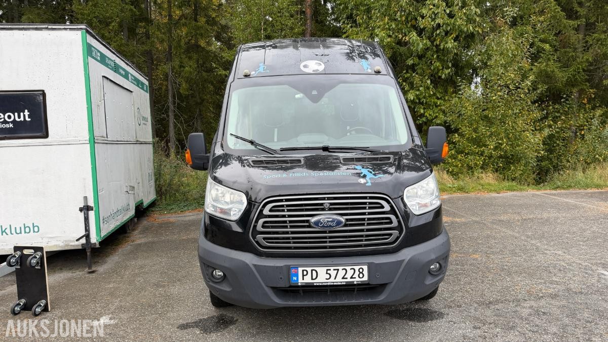 2016 Ford Transit,  Minibuss 17-seter Trend, hengerfeste, parkeringsvarmer, 138923km