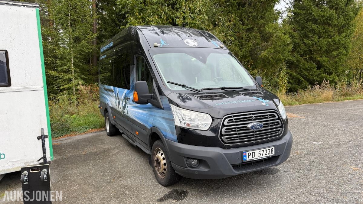 2016 Ford Transit,  Minibuss 17-seter Trend, hengerfeste, parkeringsvarmer, 138923km