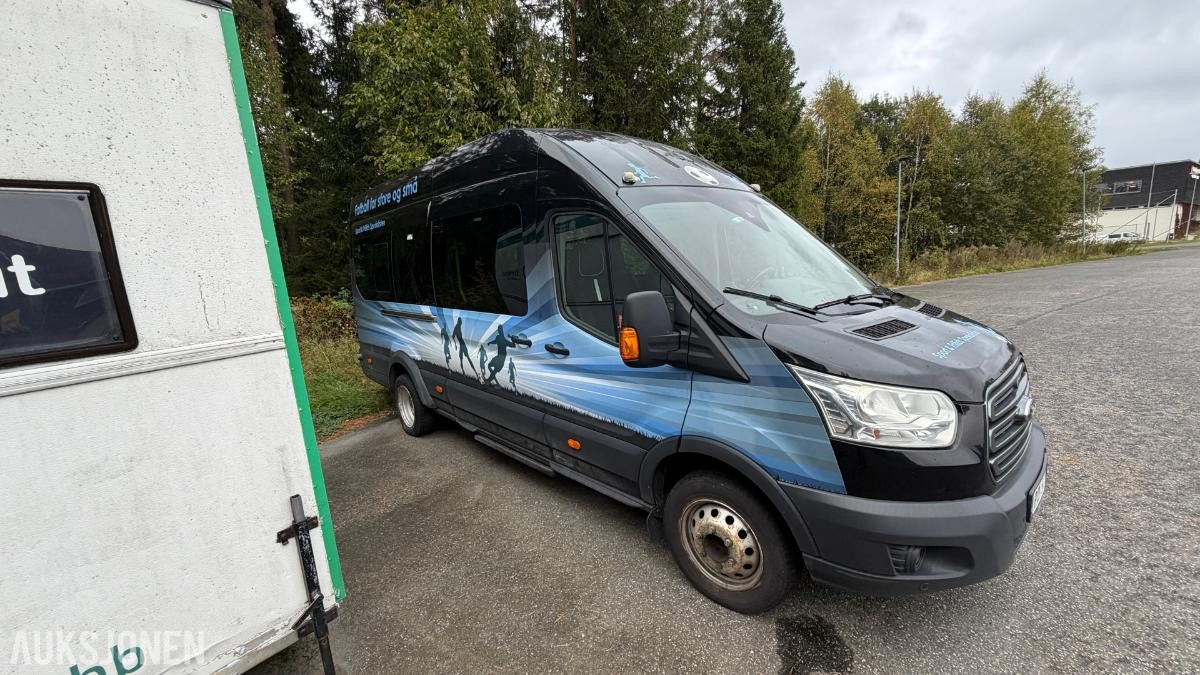 2016 Ford Transit,  Minibuss 17-seter Trend, hengerfeste, parkeringsvarmer, 138923km