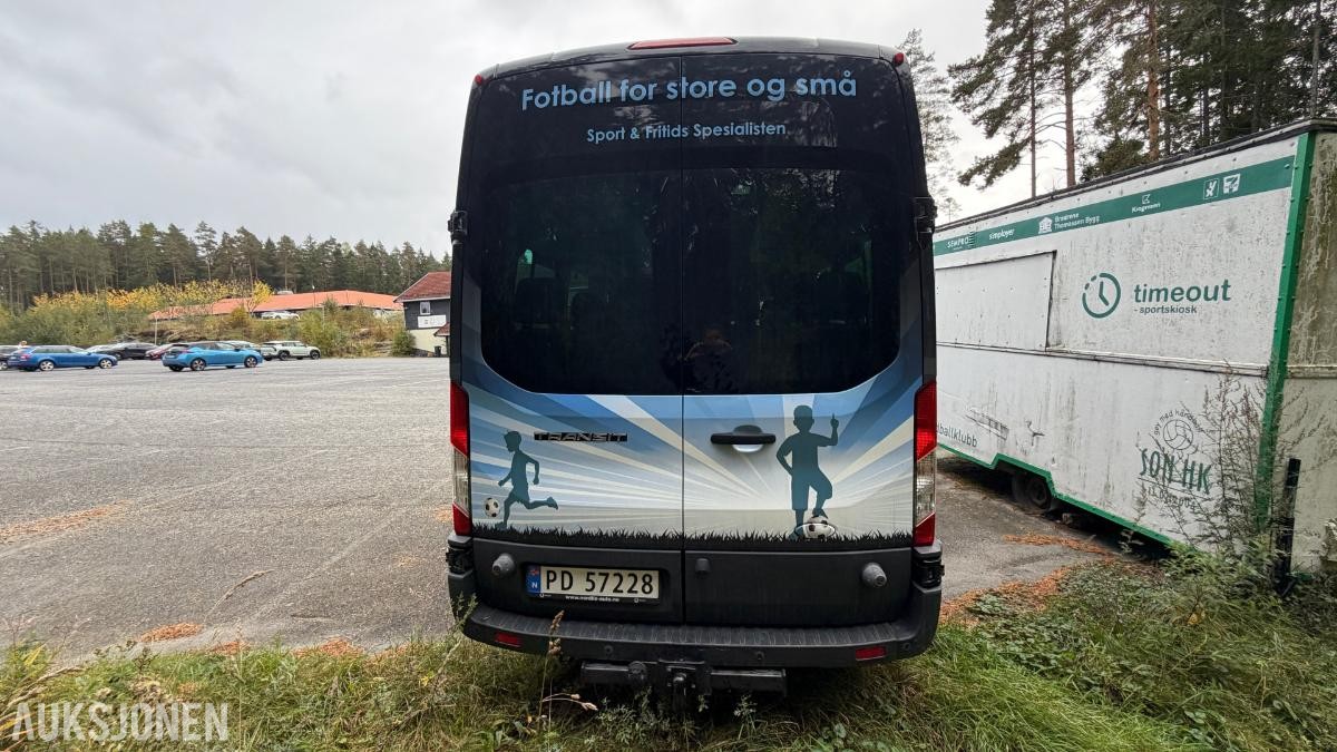 2016 Ford Transit,  Minibuss 17-seter Trend, hengerfeste, parkeringsvarmer, 138923km