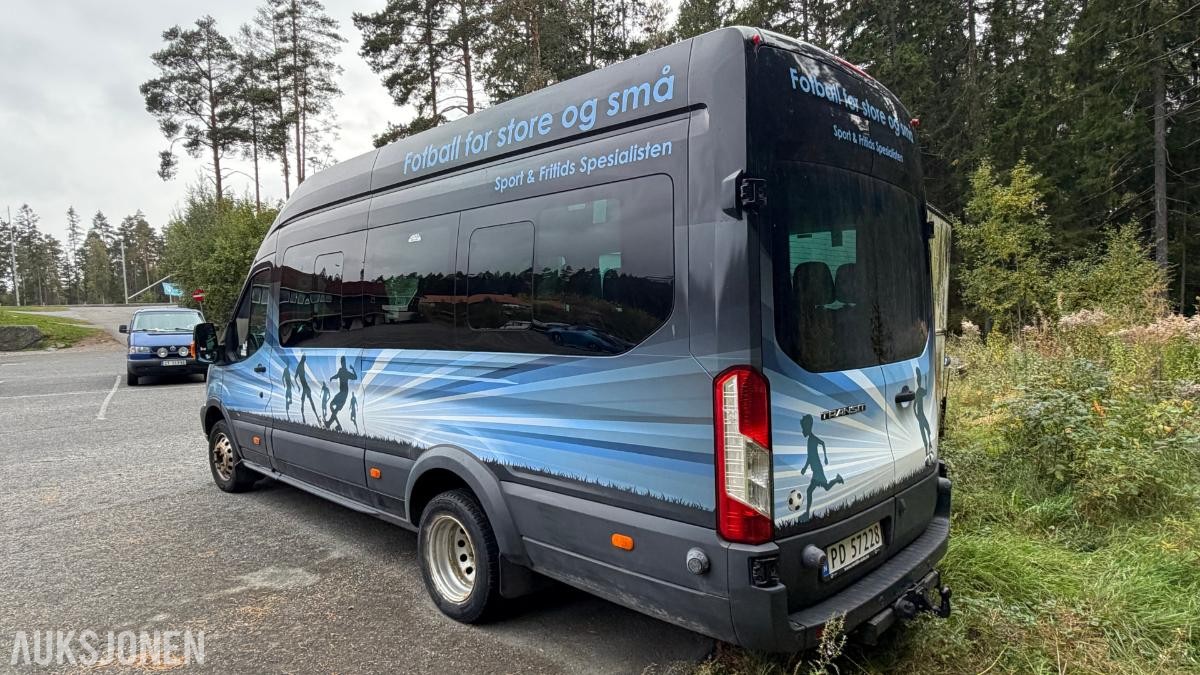 2016 Ford Transit,  Minibuss 17-seter Trend, hengerfeste, parkeringsvarmer, 138923km